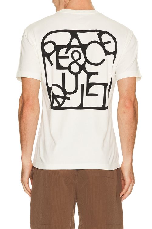 Museum of Peace and Quiet Scramble T-Shirt in White - White. M also in L, S, XL/1X