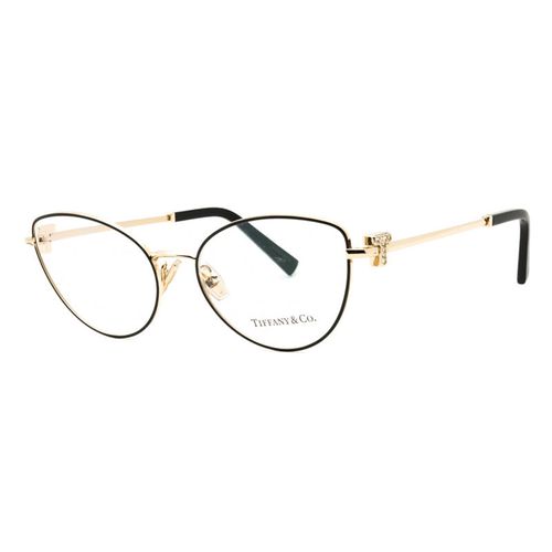 TF1159B6164 Cat-Eye Metal Frame Eyeglasses — Black