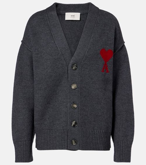 Ami de Caur virgin wool cardigan