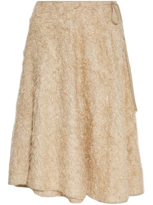Dixia midi skirt - Neutrals