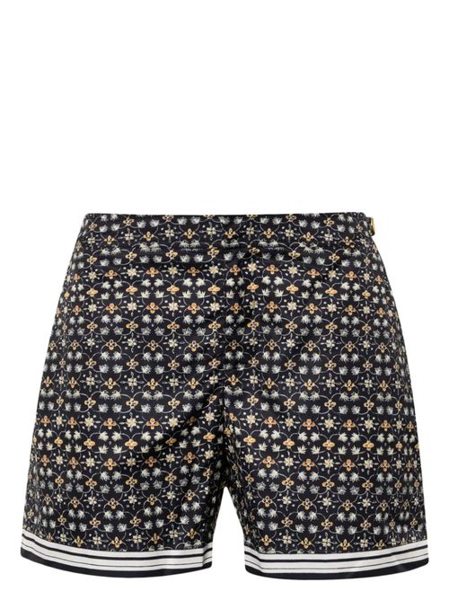 Bulldog Fiore Bermuda — Midnight blue