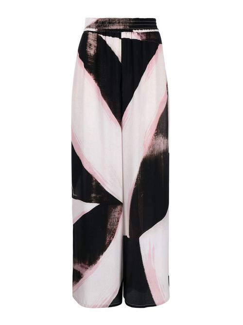 Wide leg high waist trousers
