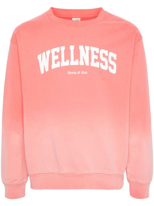 Wellness Ivy cotton sweatshirt - Pink