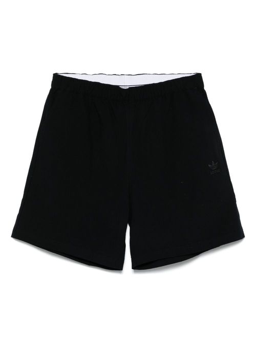 Adidas seersucker shorts - Black