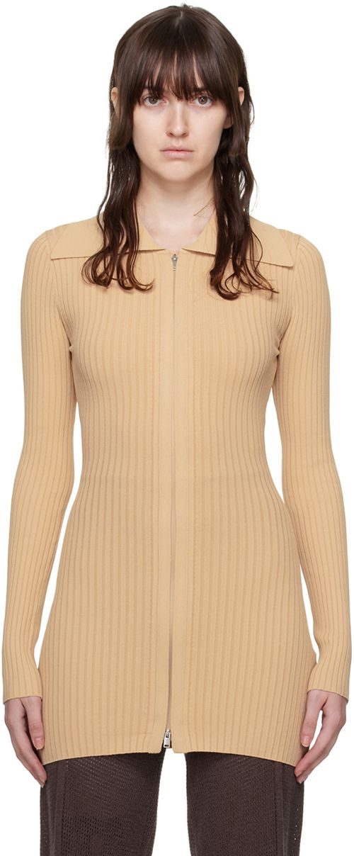 Beige mardi cardigan