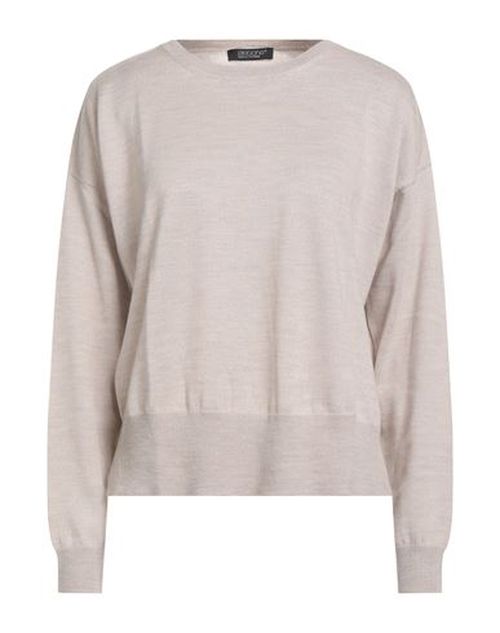 Woman Sweater Beige Size 4 Merino Wool