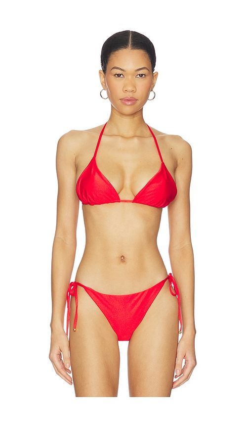 BOAMAR Naos Bikini Top in Red. - XS also in L