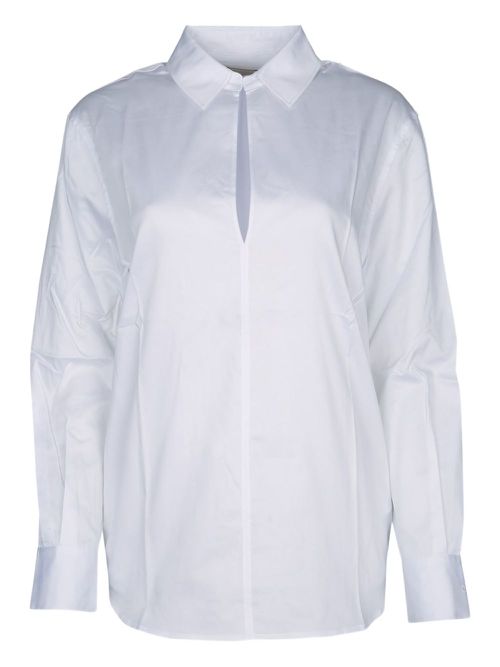 Calvin Klein soft-cotton blouse - White