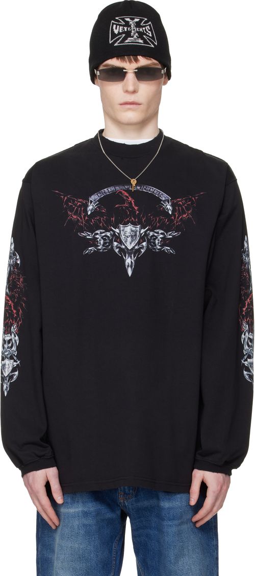Black Metal Longsleeve T-shirt