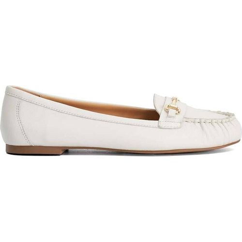 Dune London Women's 'Guno' Leather Loafers in White