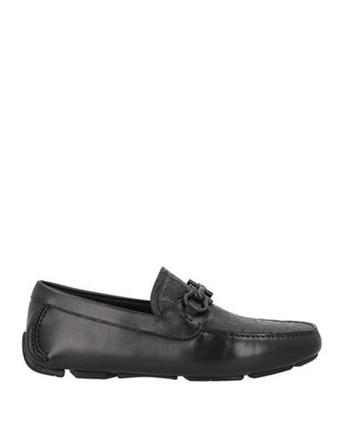 Ferragamo Man Loafers Black Size 5.5 Calfskin