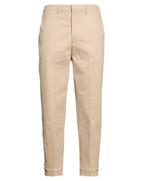 Man Pants Beige Size 30 Cotton, Elastane