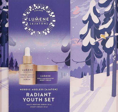 Set Lumene Nordic Ageless [Ajaton] Radiant Youth Set ser/ + cr