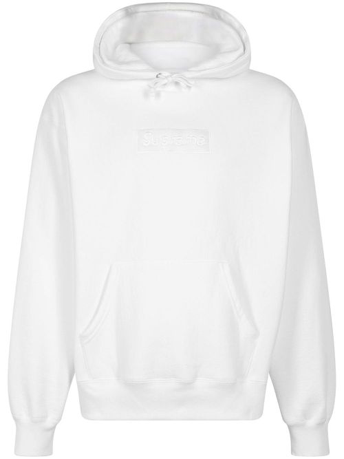 Box Logo "FW 23 - White" hoodie