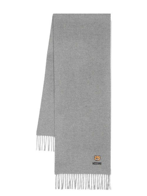 Fringed scarf - Grey