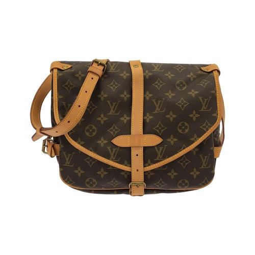 Louis Vuitton Marron Coated Canvas Shoulder Bag Pre-Owned