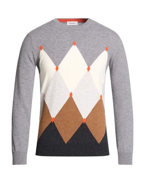 Man Sweater Grey Size 38 Wool