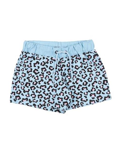 Kid Girl Shorts & Bermuda Shorts Sky blue Size 12 Cotton