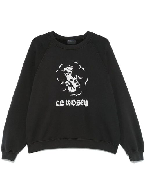 Le Rosey Ragian Cotton Sweatshirt