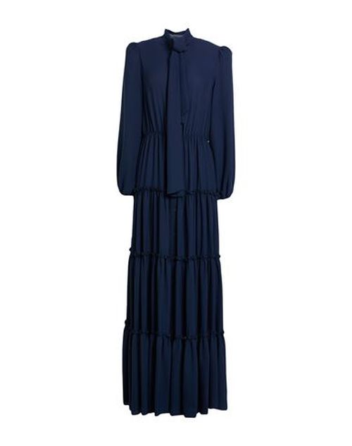 Woman Maxi dress Midnight blue Size S Polyester