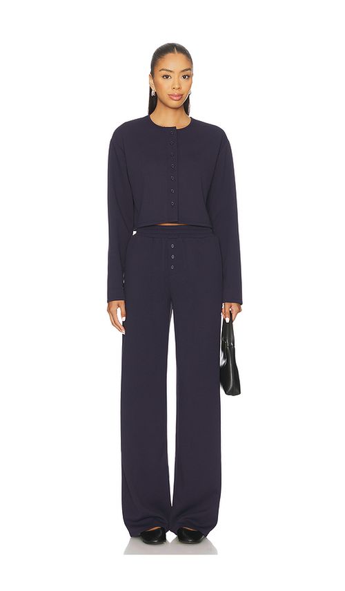 ALL THE WAYS Trina Lounge Set in Navy. XS also in L, M, S