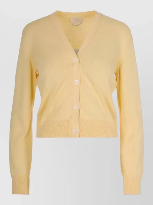 A.P.C. - cotton v-neck cardigan