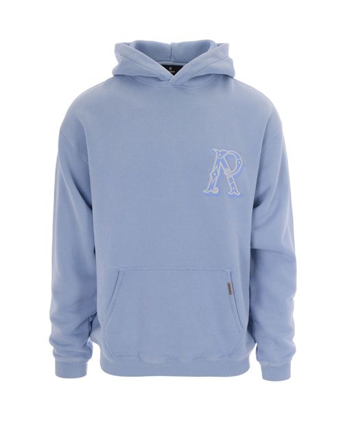Blue Logo Hood Sweatshirt