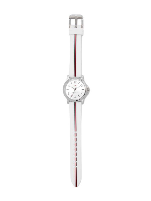 Stainless steel quartz 32mm - White
