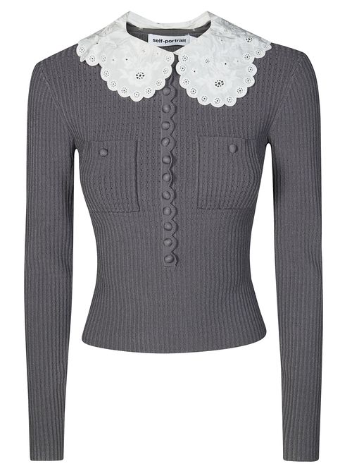 Maxi Collar Women's Sweater
