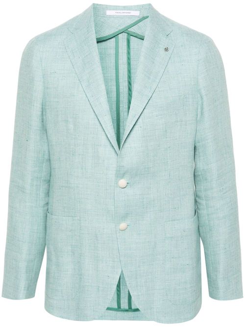 Single-breasted blazer - Blue