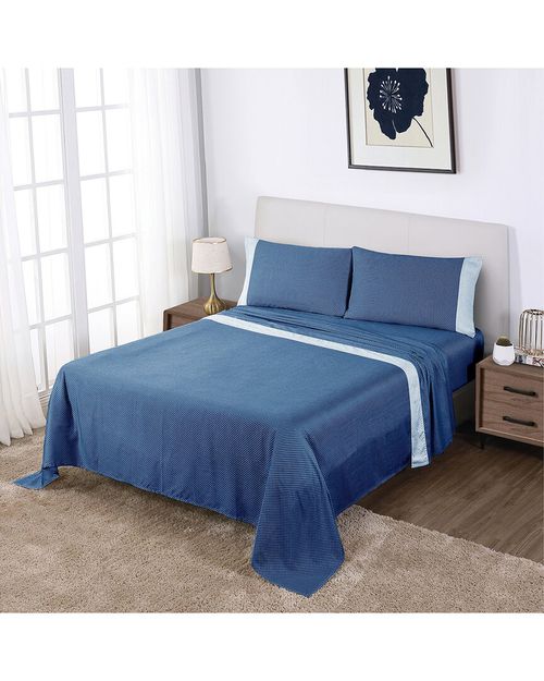 Westhill Dot Sateen 300 Thread Count Sheet Set