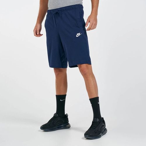 Nike Navy Sportswear Club Mens Fleece Shorts - Sma