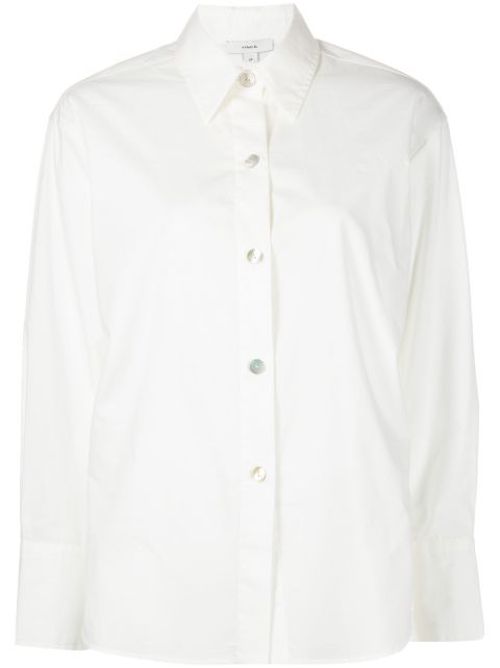 Tie-back long-sleeve shirt