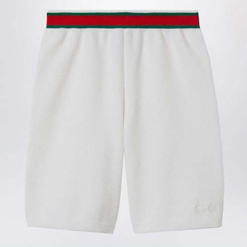 White short with Web ribbon