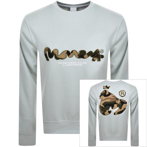 Money Chop Sig Camo Sweatshirt Blue