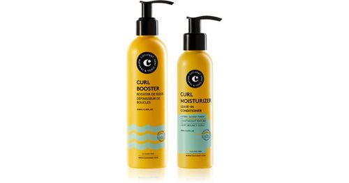 Cocunat Curly Method by Cocunat Set Booster gel hydrating curls 250 ml + leave-in conditioner for wavy and curly hair