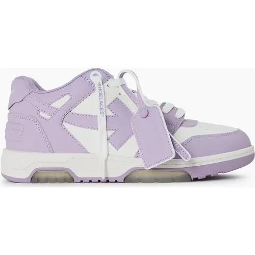 OFF-WHITE Women's Womens Out Of Office Low Top Trainers - Purple