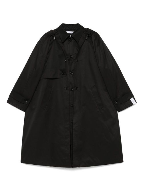 Rokh button-up coat - Black