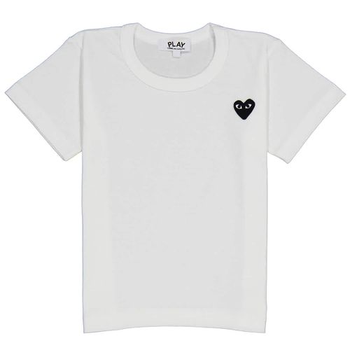 Kids Embroidered Heart Short-sleeve T-shirt, Size 2Y