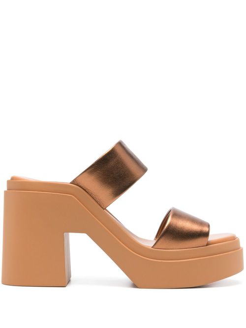 Next 110mm leather sandals - Brown