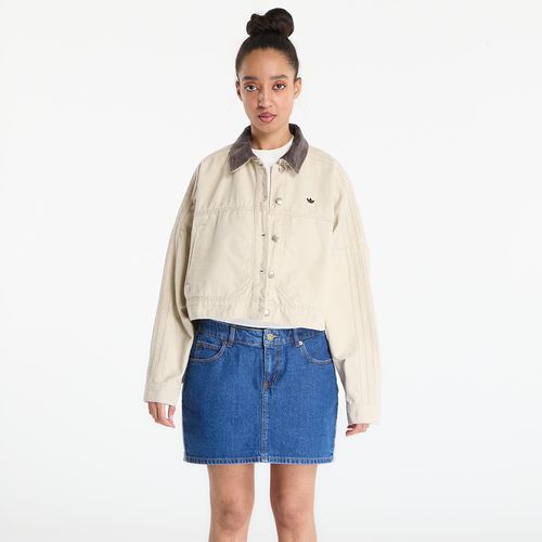 Jacket adidas Canvas Tracktop Jacket Stone Khaki