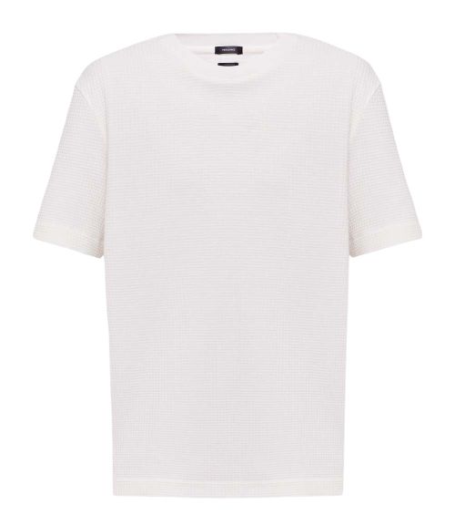 White Solid Crew Neck T-Shirt