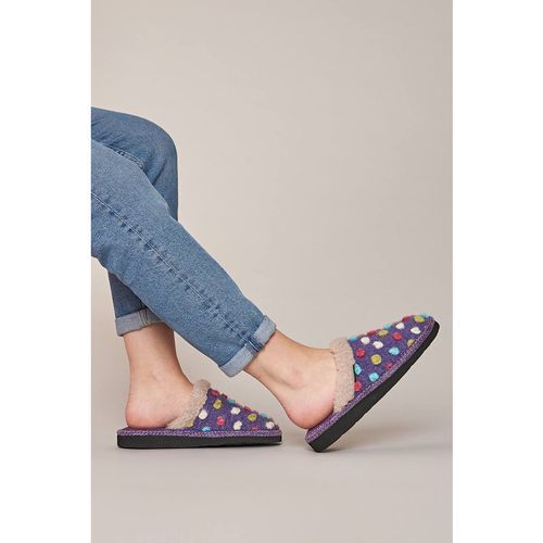 Moshulu Women's 'Malia 2' Mule Slippers in Violet