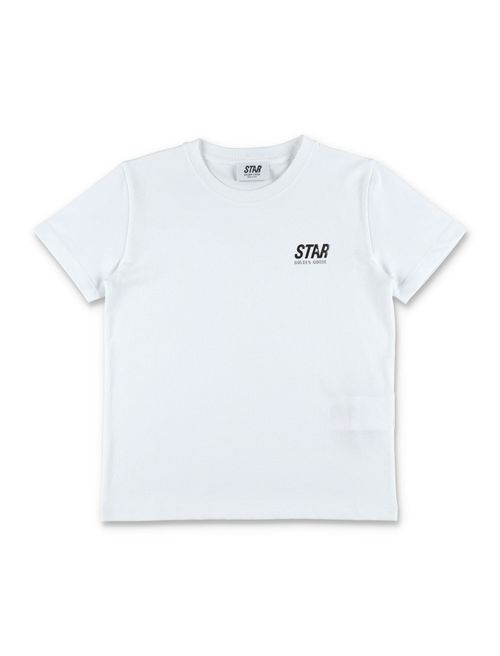 Boys White Logo T-Shirt
