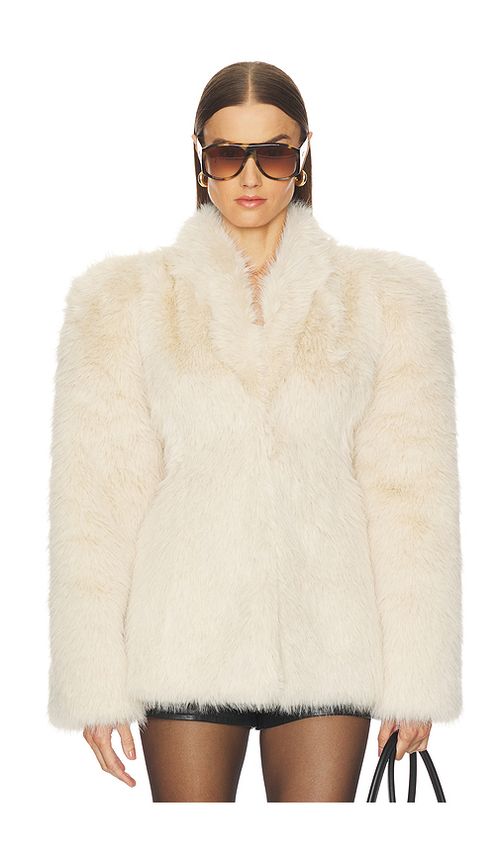 Camila Coelho Estela Coat in Bone. XS also in L, M, S