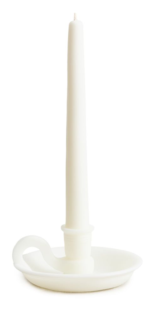 Forme Soy Wax Candlestick Cream One Size