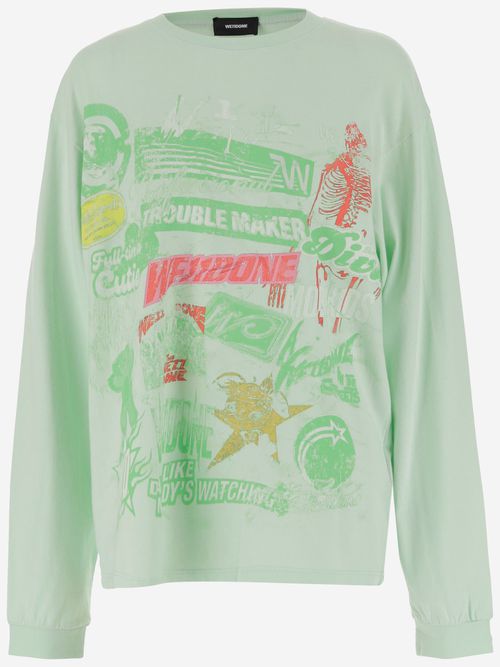 Long Sleeve Cotton Logo Shirt
