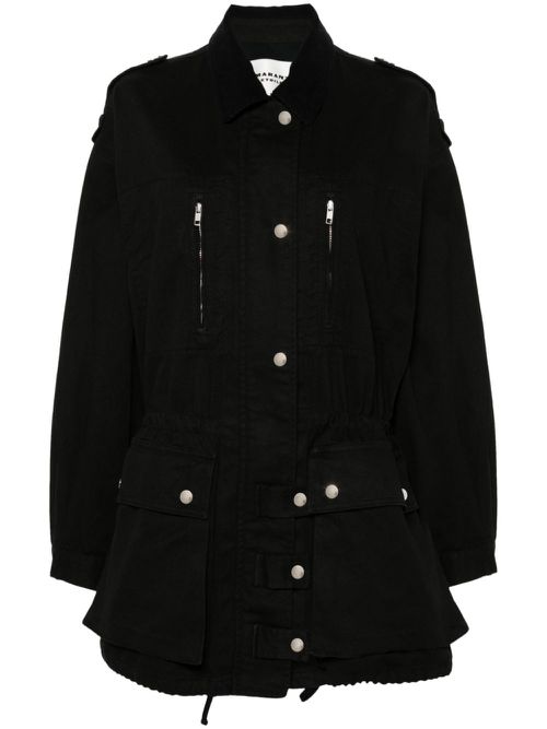 Joanna drawstring jacket - Black