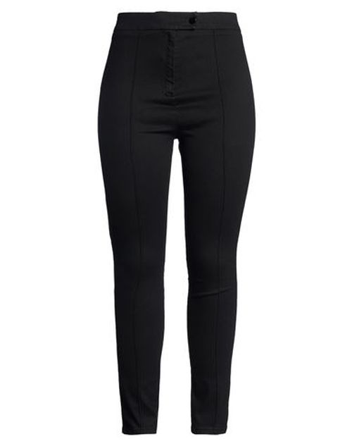 Woman Jeans Black Size 10 Recycled polyester, Cotton, Re