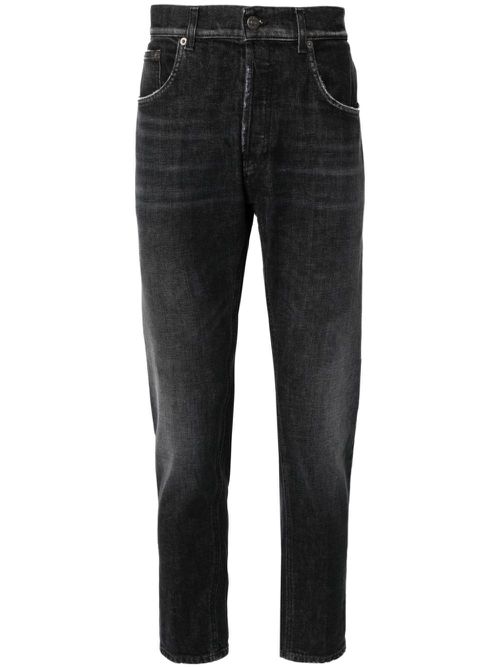 Dian slim-leg jeans - Black